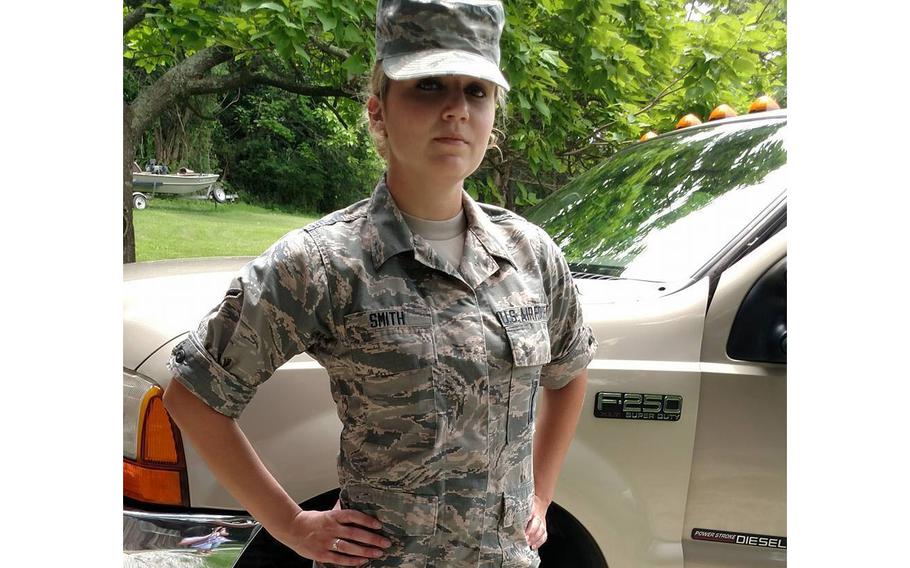 Airman Abigail M. Smith was identified by officials at F.E. Warren Air Force Base in Wyoming as one of the people found dead off base on Tuesday.