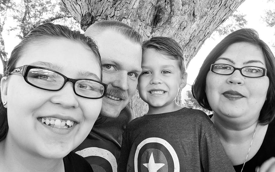 Tech. Sgt. Samuel Hamilton and his family are one of eight military families suing Hunt Military Communities, the company responsible for managing military family housing in Texas at Randolph Air Force Base in San Antonio and Laughlin Air Force Base in Del Rio.