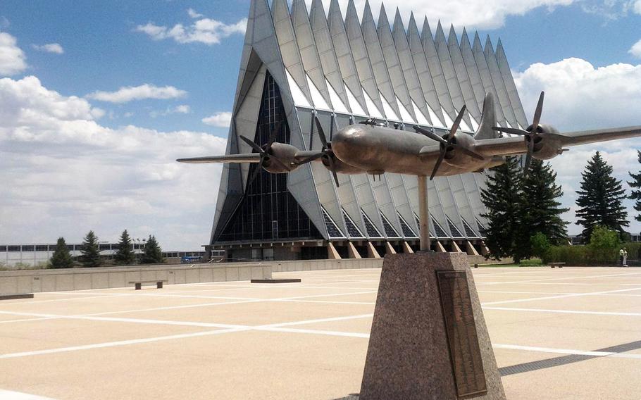 The U.S. Air Force Academy chapel.