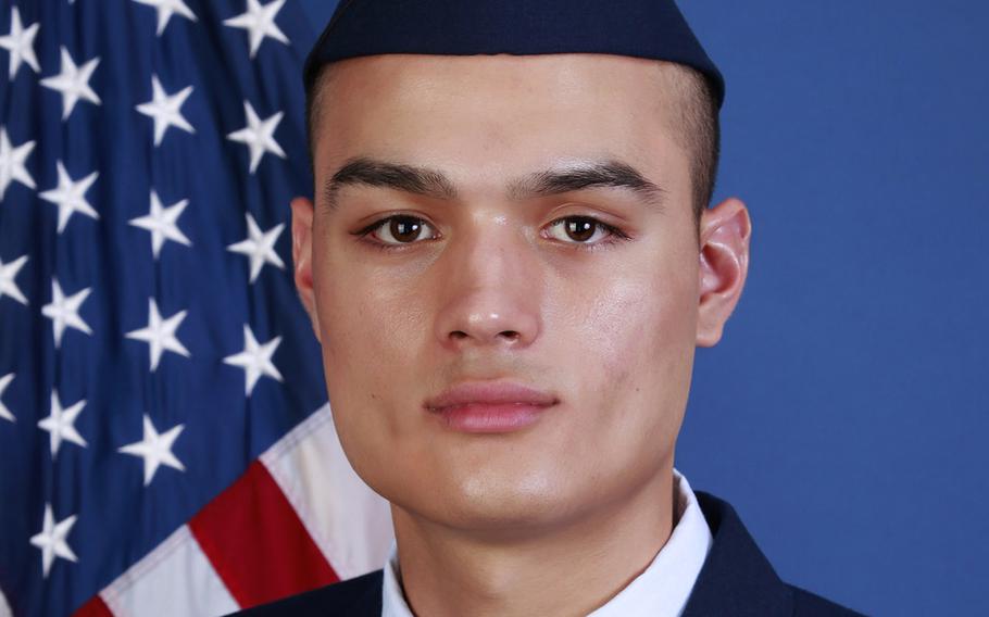 Airman 1st Class Julian Carlos Torres.