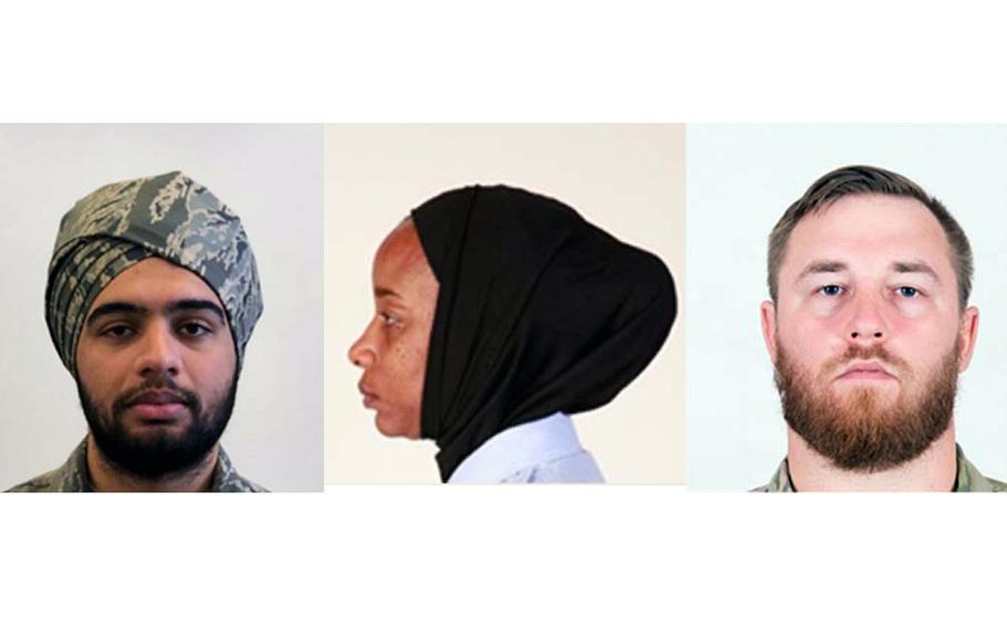 The U. S. Air Force has published new guidance for religious accommodations that allow airmen to wear beards, turbans and hijabs.