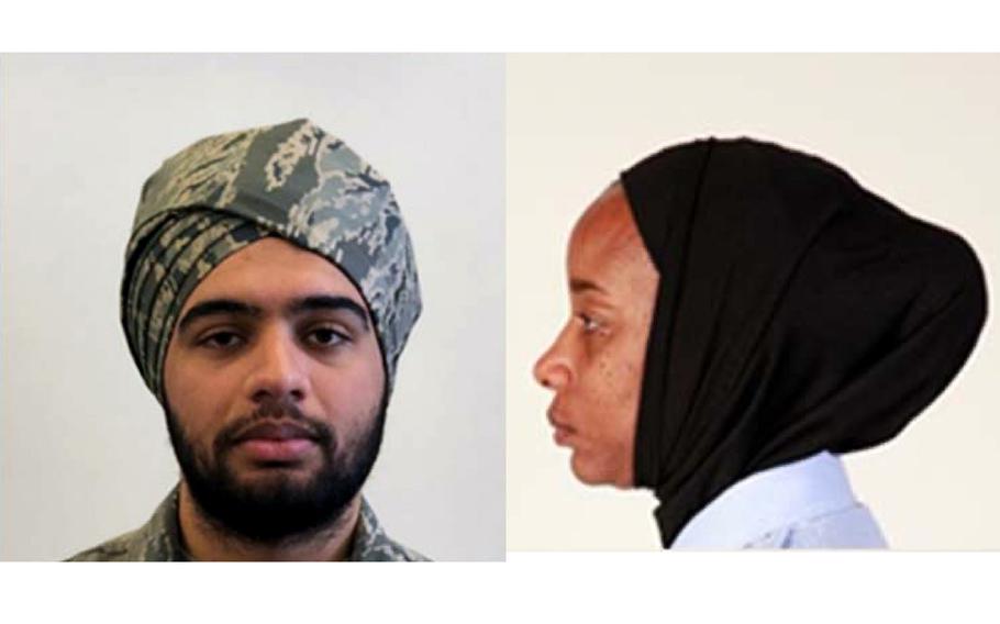 The U. S. Air Force has published new guidance for religious accommodations that allow airmen to wear beards, turbans and hijabs.