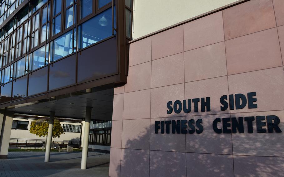 The Southside Fitness Center at Ramstein Air Base, Germany, is closed due to coronavirus concerns. With Air Force fitness centers closed and airmen restricted from traveling worldwide, the Air Force has suspended fitness testing until June.