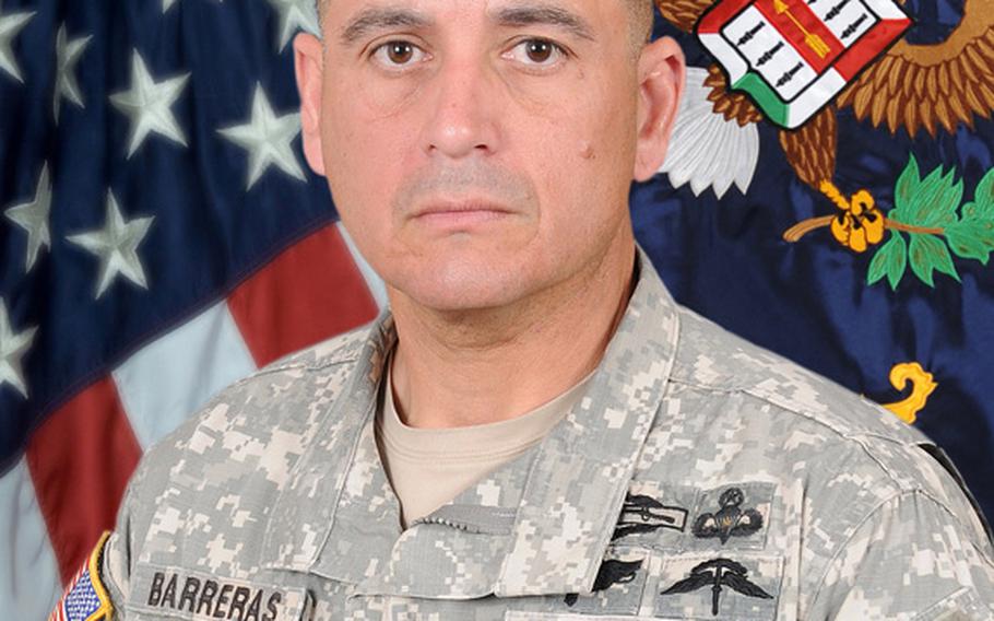 Command Sgt. Maj. Martin R. Barreras