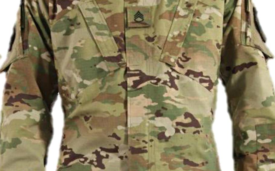 Operational Camouflage Pattern Army Combat Uniform as of July 1, 2015.