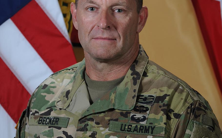 Lt. Gen. Brad Becker was relieved of his position as commander of Installation Management Command.