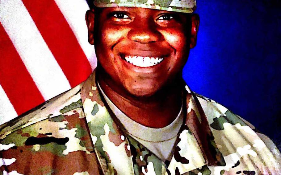 Spec. Antonio Moore, 22, of Wilmington, N.C., died January 24, 2020, in Syria during a vehicle rollover accident while conducting route clearance operations as part of Operation Inherent Resolve. 