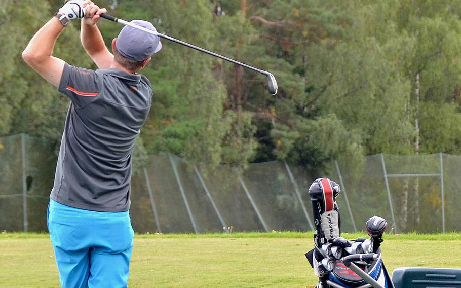 A golfer tees off at the Rheinblick Golf Course in Wiesbaden, Germany. Retirees and some veterans may now use Morale, Welfare and Recreation services and facilities on Army bases in Germany.