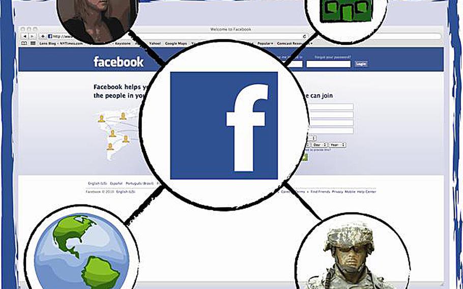 In March 2010, a Defense Department policy authorized troops and units to create social media pages on sites like Facebook.