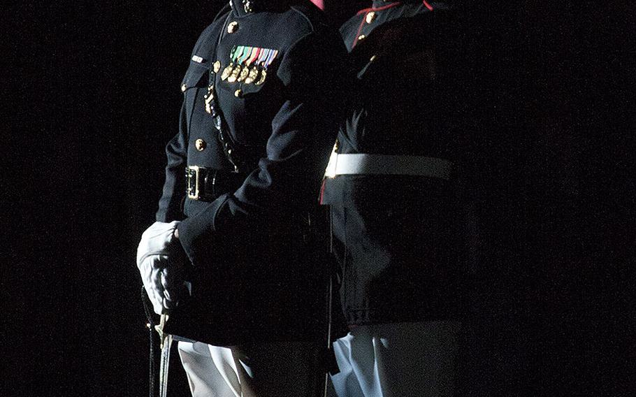 The evening parade at Marine Barracks Washington, June 27, 2014.