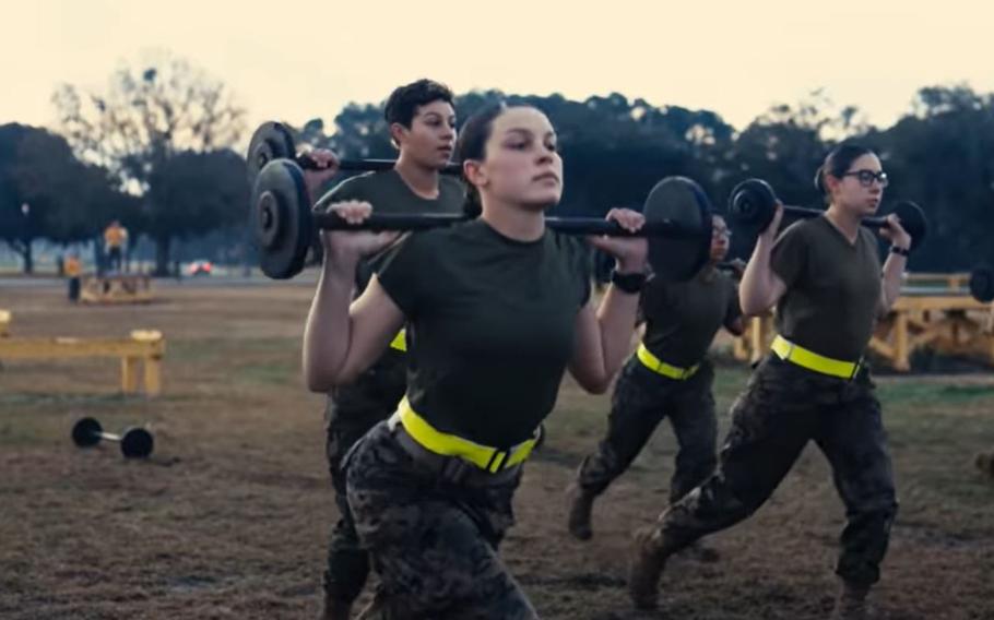 The Marine Corps is giving women more time to get into physical shape after childbirth, according to a new policy change.