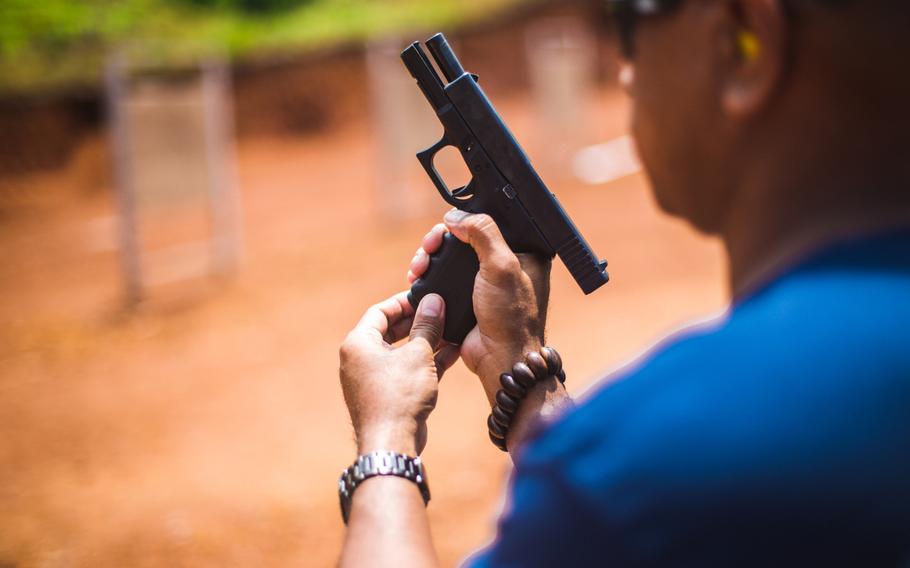 Civilians and Marines credentialed under the Law Enforcement Officer Safety Act may now carry their own firearms for personal protection on Marine property, but cannot use them while on duty.