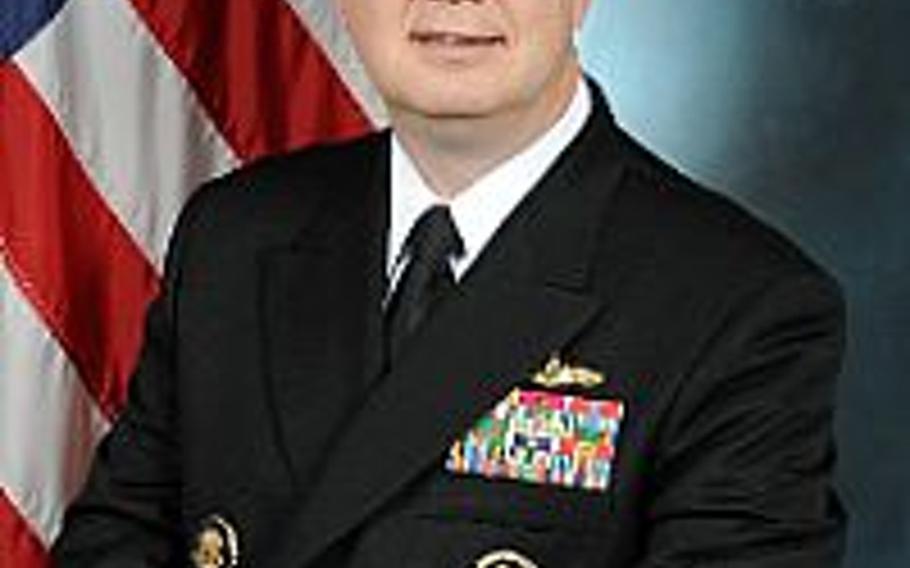 Rear Adm. Jeffrey A. Harley, incoming commander of Amphibious Force 7th Fleet.