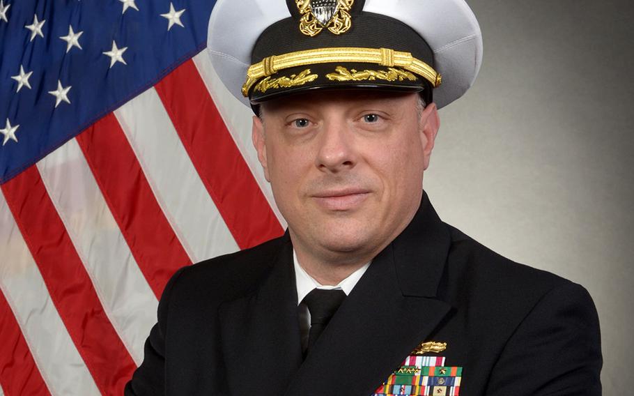 U.S. Navy Capt. Tadd Gorman.