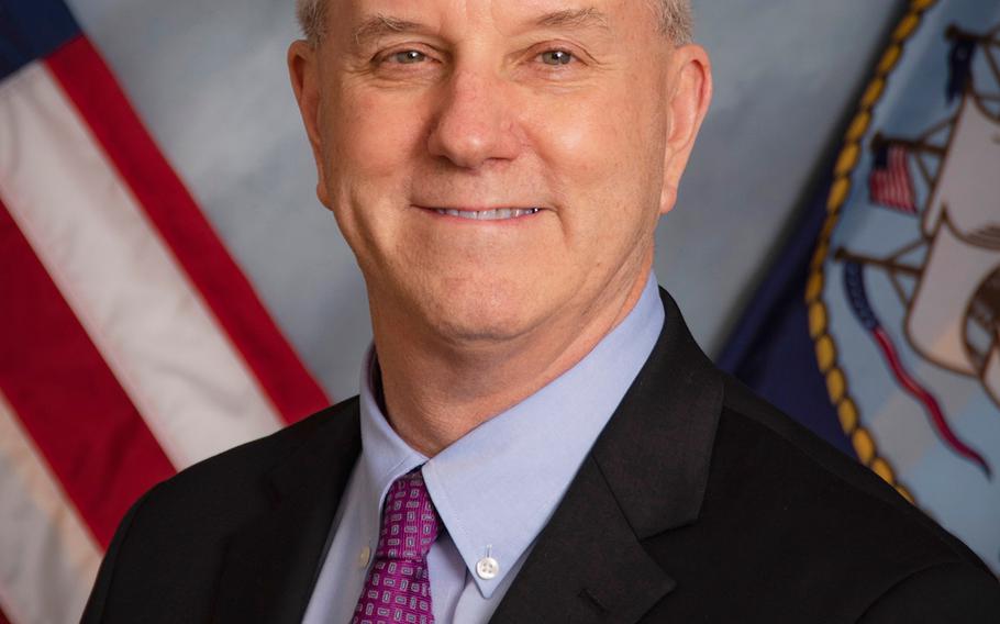 James McPherson, the newly installed acting Navy secretary, told sailors in a memo Thursday, April 9, 2020, he would "do everything in my power to support your efforts and safety, and the safety and well-being of your families."

