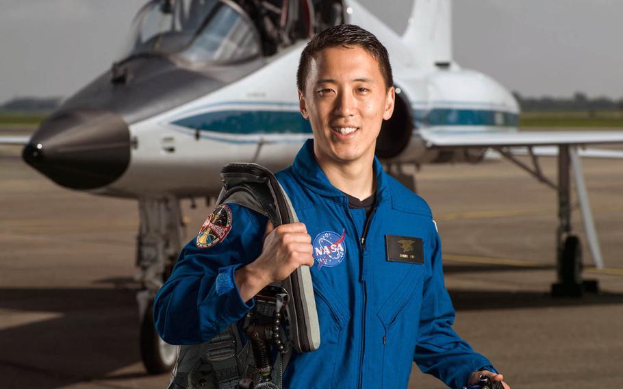 Navy Reserve Lt. Jonny Kim, photographed June 6, 2017, graduated as one of 11 new NASA astronauts in January 2020.