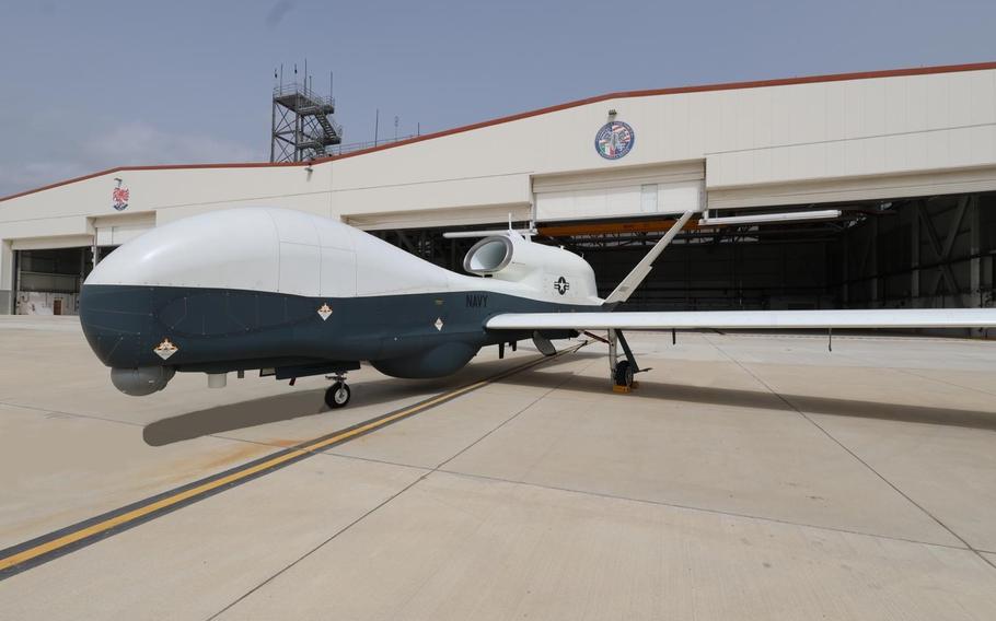 The first MQ-4C Triton arrived at Naval Air Station Sigonella, Italy, March 30, 2024. The Triton's basing in the U.S. 6th Fleet area of operations establishes the second global detachment of Unmanned Patrol Squadron 19, while the other is in Guam. VUP-19 is homeported at Naval Air Station Jacksonville and Naval Air Station Mayport in Florida. 