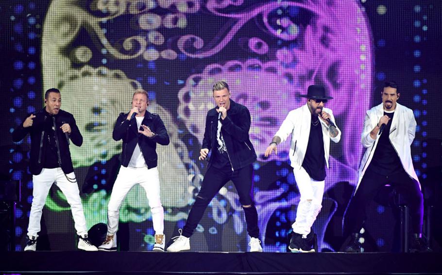 The Backstreet Boys (from left to right: Howie Dorough, Brian Littrell, Nick Carter, AJ McLean and Kevin Richardson), shown in 2019, have several tour dates in Germany in October.