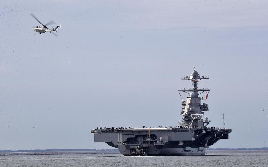 The USS Gerald R. Ford is the Navy’s newest and largest aircraft carrier, and the first of a new generation of carriers. The Ford is slated to depart Naval Station Norfolk on Oct. 3, 2022, embarking on its first deployment.