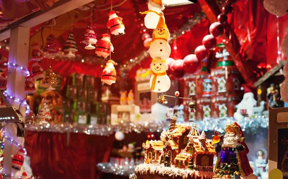 Christmas markets abound throughout the Continent in December.