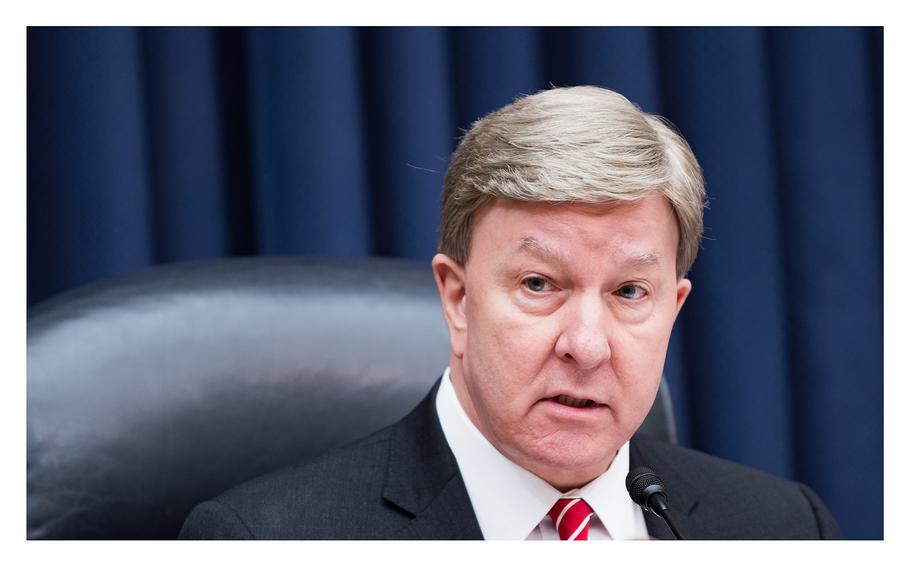 Chairman of the House Armed Services Committee Rep. Mike Rogers, R-Ala., presides over a hearing on Thursday, Feb. 29, 2024, on Capitol Hill in Washington, D.C.