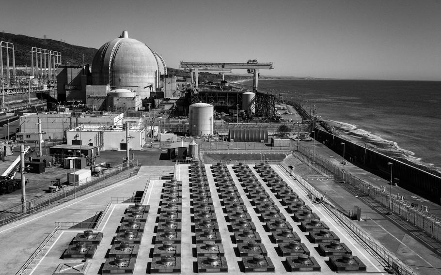 San Onofre Nuclear Generating Station, about 20 miles south of Laguna Beach, Calif. 