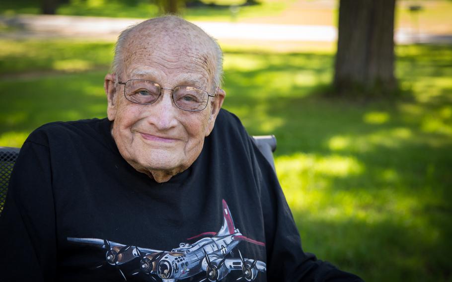 Joyce Johnson of Racine, Minn., will be awarded six medals for his military service on his 100th birthday. 