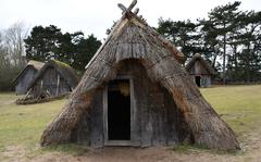 A recreation of an ancient village where it once stood is one of the attractions at the West Stow Anglo-Saxon Village and Country Park in England.