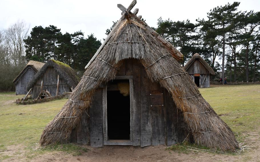 A re-creation of an ancient village where it once stood is one of the attractions at the West Stow Anglo-Saxon Village and Country Park in England.