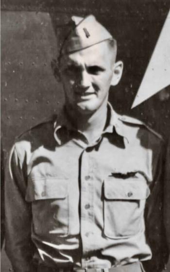 2nd Lt. John E. McLauchlen Jr., 25, was the pilot of a B-24J Liberator bomber that crashed during a Dec. 1, 1943, bombing mission.