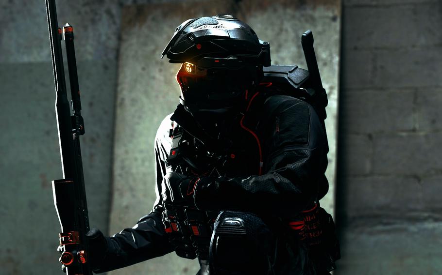 An image of a video game character. 