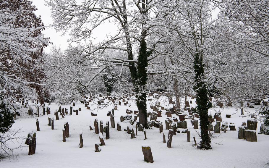 The Heiliger Sand cemetery in Worms is the oldest preserved Jewish cemetery in Europe, with its oldest gravestones dating back to the 1050s.