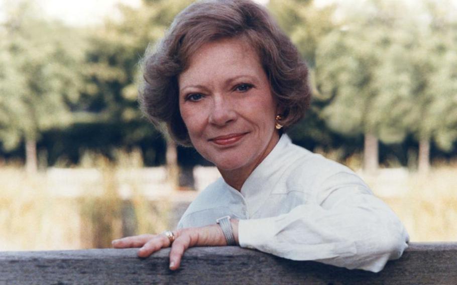 Former first lady Rosalynn Carter in 1993.