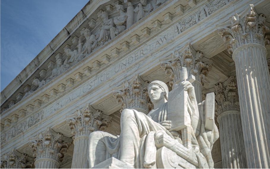 The U.S. Supreme Court is seen in Washington on Dec. 13, 2023.