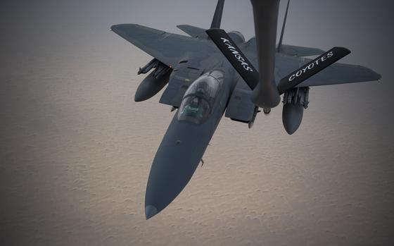 A Saudi air force F-15C Eagle