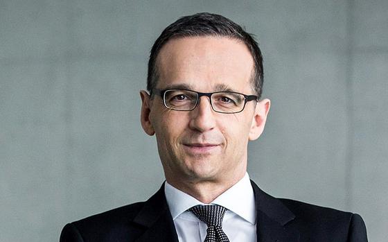 German Foreign Minister Heiko Maas says the practice of local tax offices attempting to levy income tax penalties on  U.S. troops in the country is doing damage to relations with Washington and putting the American troop presence at risk.

Jesco Denze/German government