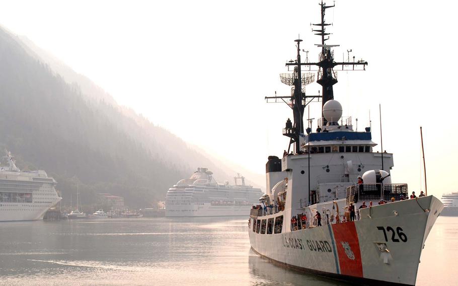 The former U.S. Coast Guard Cutter John Midgett left Puget Sound, Wash., on June 1 en route to its new home as part of the Vietnamese Coast Guard.