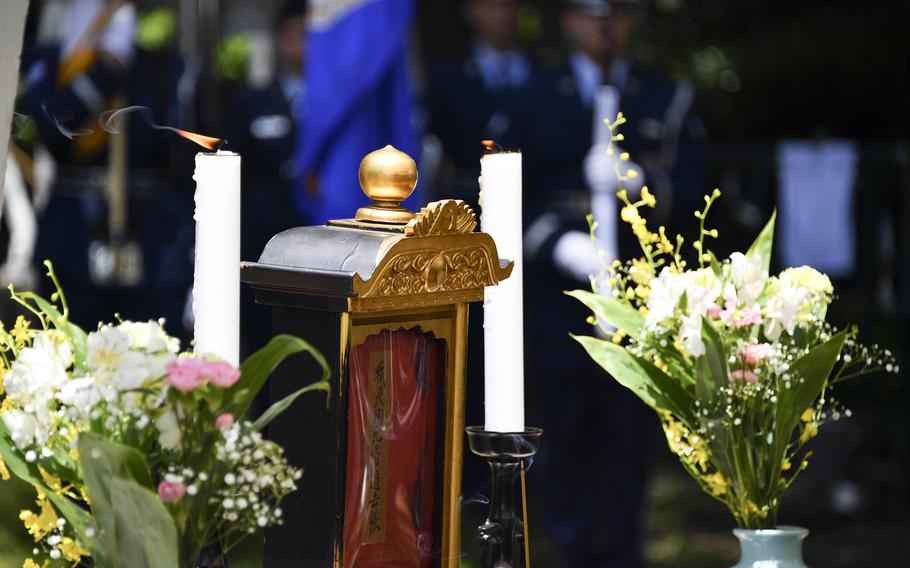 A ceremony at Sengen Shrine in Shizuoka.
