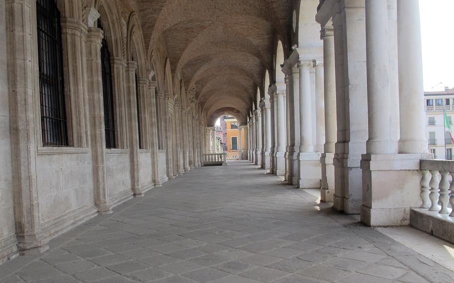 The Palladian Basilica, designed by Renaissance architect Andreas Palladio, whose works inspired Thomas Jefferson, recently reopened after pandemic lockdowns in Italy lasting more than a year. It opened with an art exhibit commemorating the 700th anniversary of the poet Dante's death.