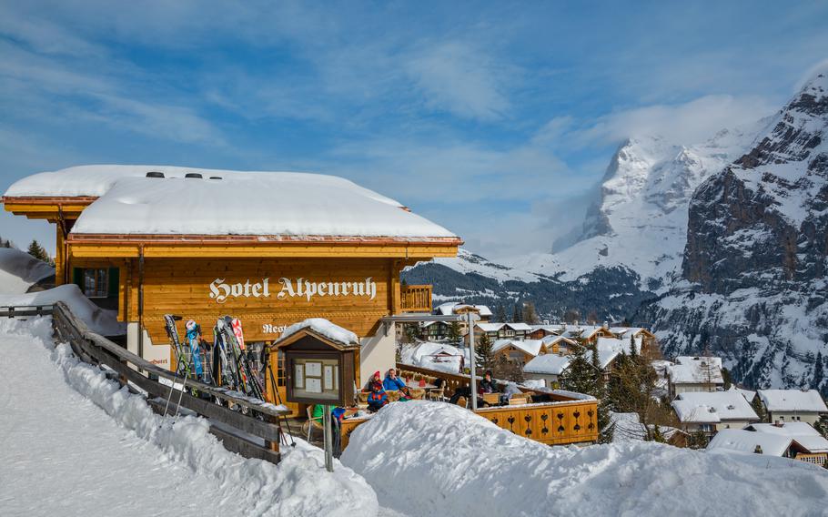 Wiesbaden Outdoor Recreation plans a ski and snowboard trip to Muerren, Switzerland, on March 18.