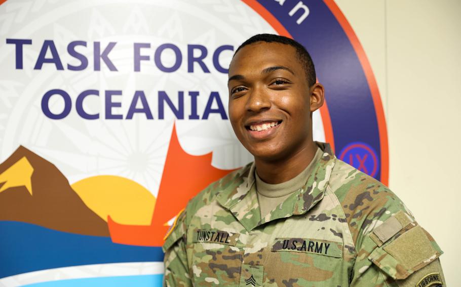 Sgt. Anthony Tunstall, assigned to U.S. Army Pacific Task Force Oceania (TF-O), saved a young boy from drowning during an enculturation training at the Polynesian Cultural Center (PCC) Wednesday, Aug. 11.