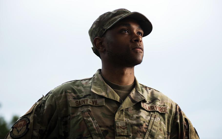 Airman 1st Class Edgar Saint-vil is a client systems technician for the 374th Communications Squadron at Yokota Air Base, Japan, and vice president of Yokota LGBTQ + Family. 