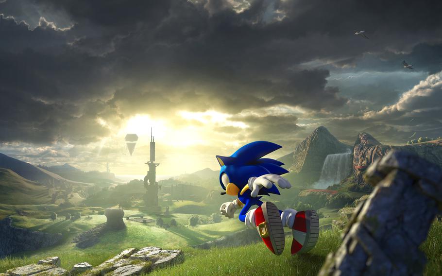 Sonic Frontier gives the famous blue hedgehog an open world to roam around in.