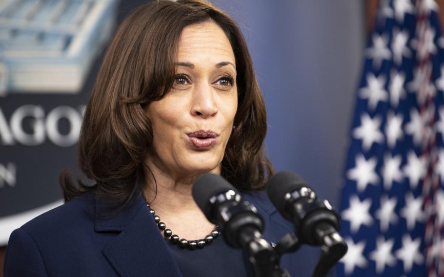 Vice President Kamala Harris. 