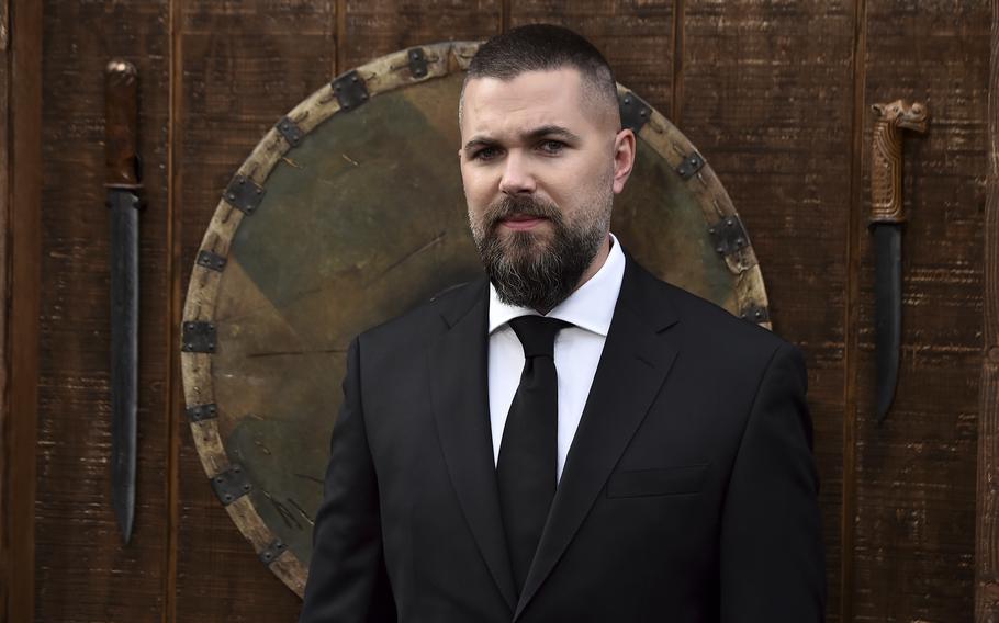 Robert Eggers arrives at the Los Angeles premiere of “The Northman” on Monday, April 18, 2022, at TCL Chinese Theater. 