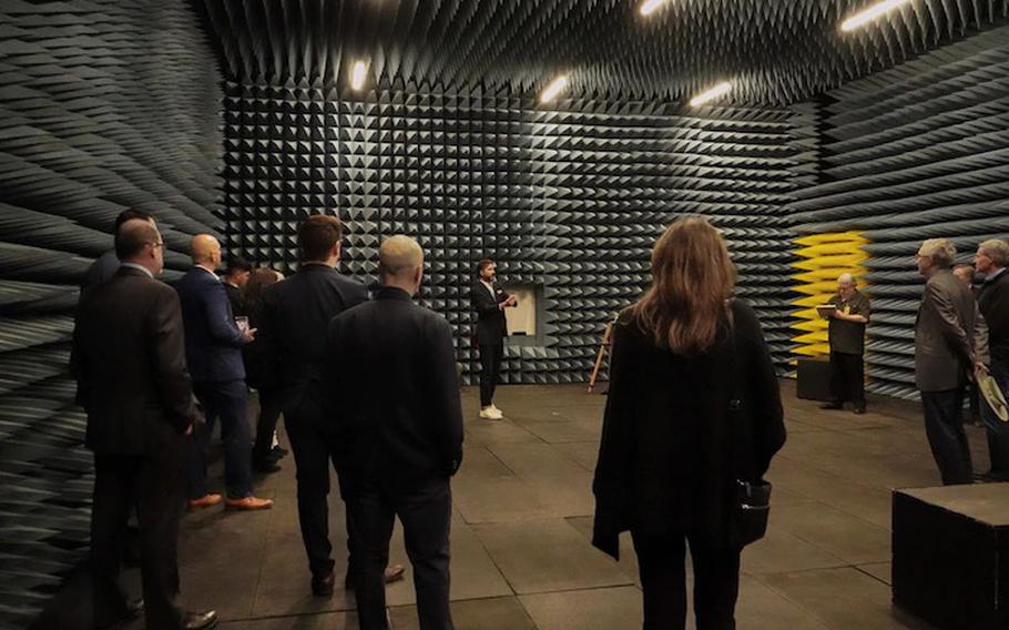 Air Force Research Laboratory officials held a ribbon cutting for the new 12,000-square-foot High Power Electromagnetic Effects and Modeling center, which cost $6 million to build as an add-on to an existing building at Kirtland Air Force Base in New Mexico.