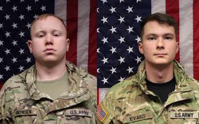 Spc. Jeremy Daniel Evans, 23, of Knoxville, Tenn., and Spc. Brian Joshua Snowden, 22, of Londell, Miss., were among 17 soldiers riding in a tactical vehicle that overturned near Fairbanks, Alaska. 