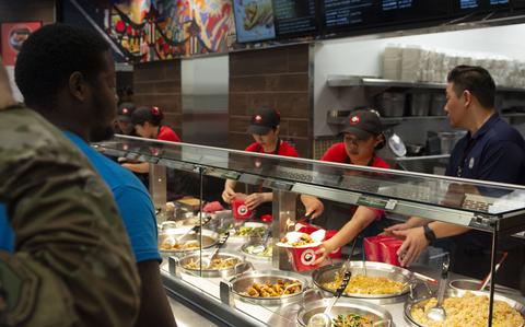 Panda Express now taking orders at American air base in South Korea