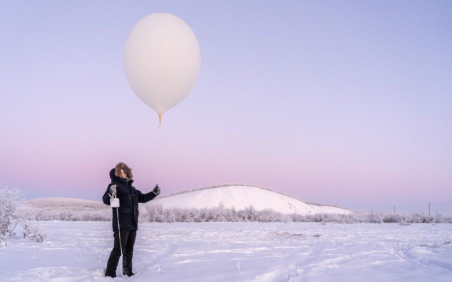 Scientists in the region are collecting data to better understand how quickly temperatures are warming. 