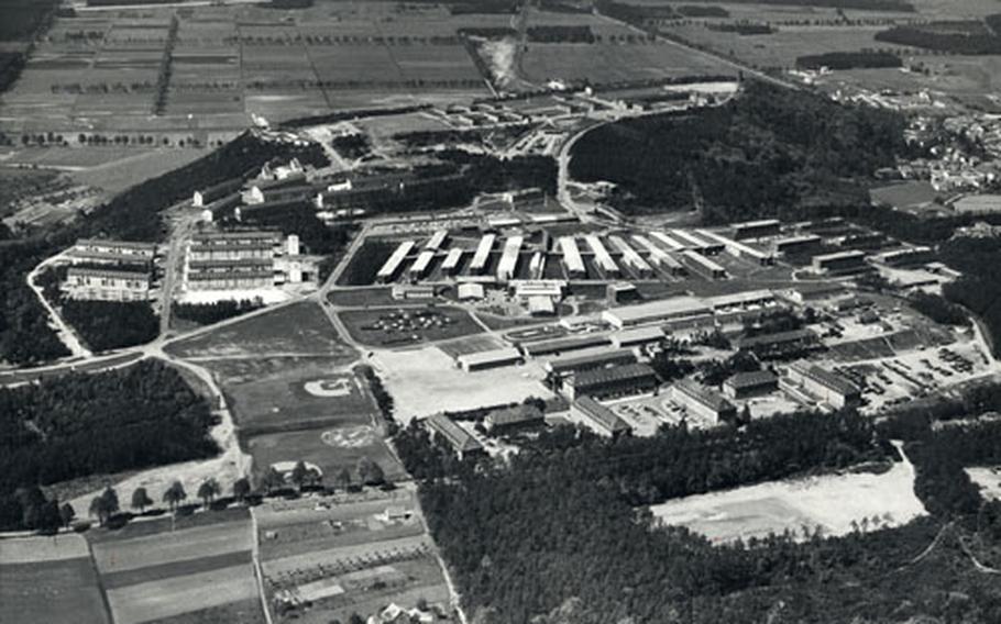 An undated file photo showing Landstuhl Regional Medical Center, Germany, before 2003. The medical center received updates over the years but is slated to be replaced by the all-new Rhine Ordnance Barracks Medical Center under construction near Ramstein Air Base. 